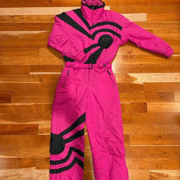 Tyrolia by Head Vintage One-Piece Snow Ski Suit Women’s 10 - Picture 2 of 12